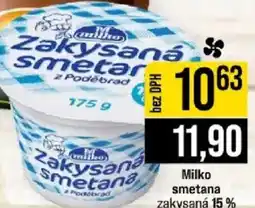 Jip Milko smetana zakysaná 15% nabídka