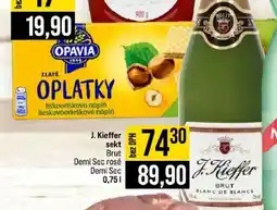 Jip J. Kieffer sekt Brut Demi Sec rosé nabídka