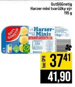 Jip Gut&Günstig Harzer mini tvarůžky sýr nabídka