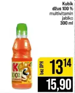 Jip Kubík džus 100 % multivitamin jablko nabídka