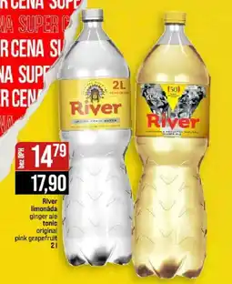 Jip River limonáda ginger ale tonic original pink grapefruit nabídka