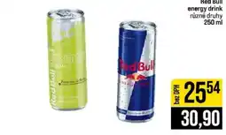 Jip Red Bull energy drink nabídka