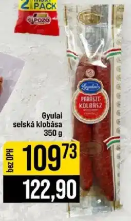 Jip Gyulai selská klobása nabídka