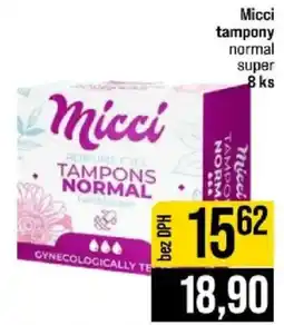 Jip Micci tampony normal super nabídka