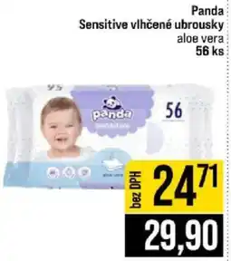 Jip Panda sensitive vlhčené ubrousky aloe vera nabídka