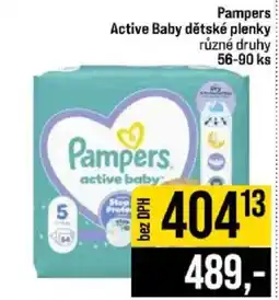 Jip Pampers active baby nabídka