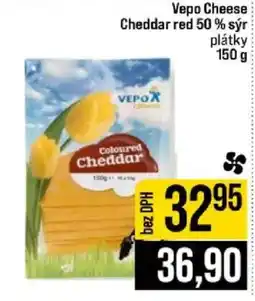 Jip Vepo Cheese Cheddar red 50 % sýr nabídka