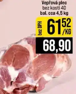 Jip Vepřová plec bez kosti 4D nabídka