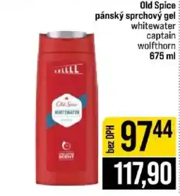 Jip Old Spice pánský sprchový gel whitewater captain wolfthorn nabídka