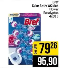 Jip Bref Color Aktiv WC blok Flower Eukalyptus nabídka
