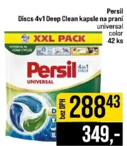 Jip Persil Discs 4v1 Deep Clean kapsle na praní universal color nabídka