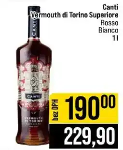Jip Canti Vermouth di Torino Superiore Rosso Bianco nabídka