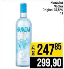 Jip Hanacka Vodka Original nabídka