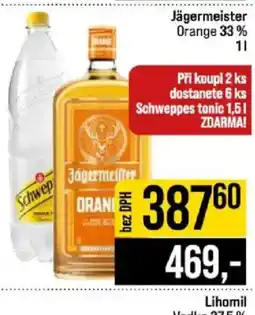 Jip Jägermeister Orange nabídka