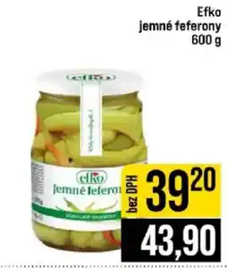 Jip Efko jemné feferony nabídka