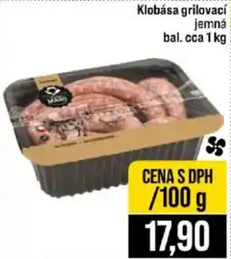 Jip Mášo klobása grilovací jemná nabídka