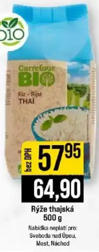 Jip Carrefour Bio Rýže thajská nabídka
