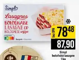 Jip Simpl boloněské lasagne nabídka
