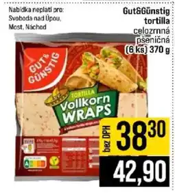 Jip Gut&Günstig tortilla nabídka