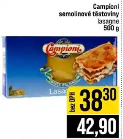 Jip Campioni semolinové těstoviny lasagne nabídka