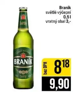 Jip Braník světlé výčepní nabídka