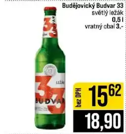 Jip Budvar světlý ležák nabídka