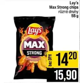 Jip Lay's Max Strong chips nabídka