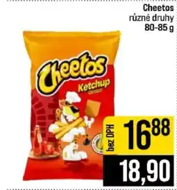 Jip Cheetos ketchup nabídka