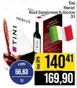 Jip Tini Merlot Rosé Sangiovese Rubicone nabídka