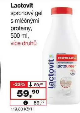 Barvy a laky drogerie Lactovit sprchový gel s mléčnými proteiny nabídka