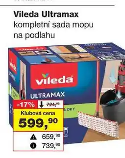 Barvy a laky drogerie Vileda Ultramax kompletní sada mopu na podlahu nabídka