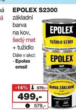 Barvy a laky drogerie EPOLEX S2300 základní barva na kov nabídka