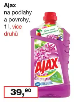 Barvy a laky drogerie Ajax na podlahy a povrchy nabídka