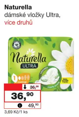 Barvy a laky drogerie Naturella dámské vložky Ultra nabídka