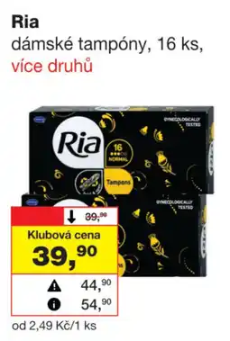 Barvy a laky drogerie Ria dámské tampóny nabídka