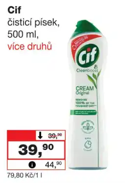 Barvy a laky drogerie Cif čisticí písek nabídka