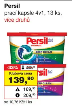 Barvy a laky drogerie Persil prací kapsle 4v1 nabídka