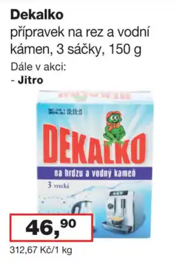 Barvy a laky drogerie Dekalko přípravek na rez a vodní kámen nabídka
