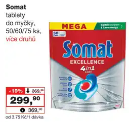 Barvy a laky drogerie Somat tablety do myčky nabídka