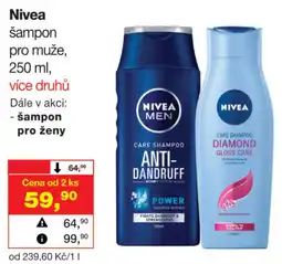 Barvy a laky drogerie Nivea šampon pro muže nabídka