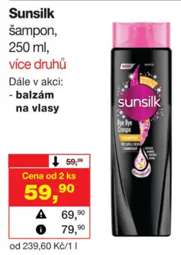 Barvy a laky drogerie Sunsilk šampon nabídka