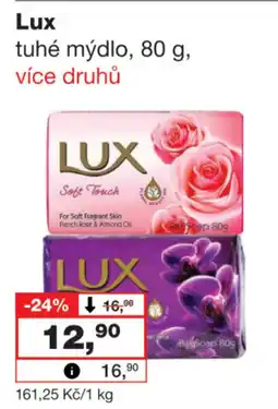 Barvy a laky drogerie Lux tuhé mýdlo nabídka