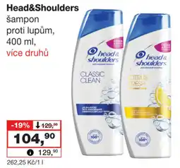 Barvy a laky drogerie Head&Shoulders šampon proti lupům nabídka
