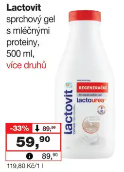 Barvy a laky drogerie Lactovit sprchový gel s mléčnými proteiny nabídka