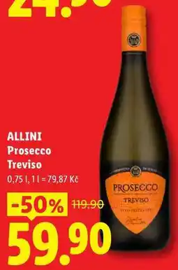 Lidl ALLINI Prosecco Treviso nabídka