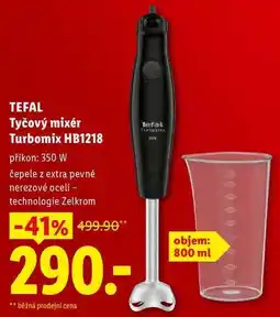 Lidl TEFAL Tyčový mixér Turbomix HB1218 nabídka