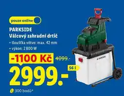 Lidl PARKSIDE Válcový zahradní drtič nabídka