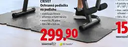 Lidl CRIVIT Ochranná podložka na podlahu nabídka