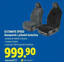 Lidl ULTIMATE SPEED Autopotah z jehněčí kožešiny nabídka