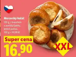 Lidl Moravský koláč nabídka